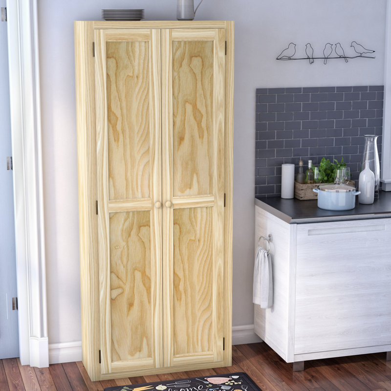 Rebrilliant 72" Kitchen Pantry & Reviews Wayfair